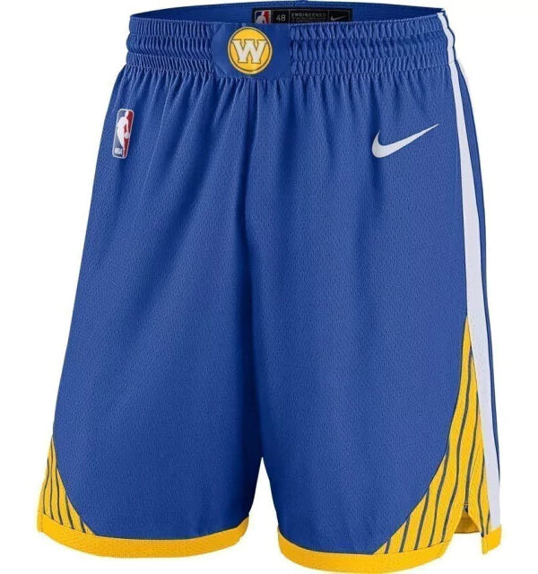 Bermuda NBA Golden State Warriors Nike Authentic - Azul