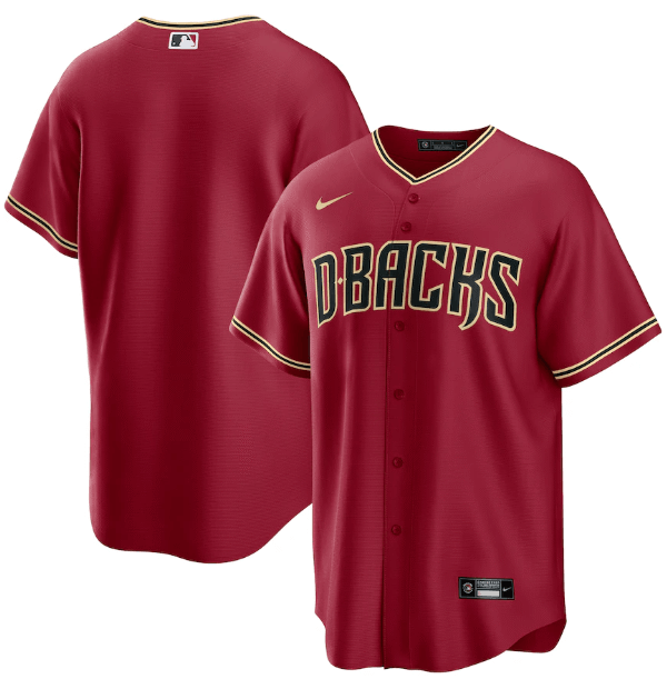 Jersey Arizona Diamondbacks Vermelha Torcedor