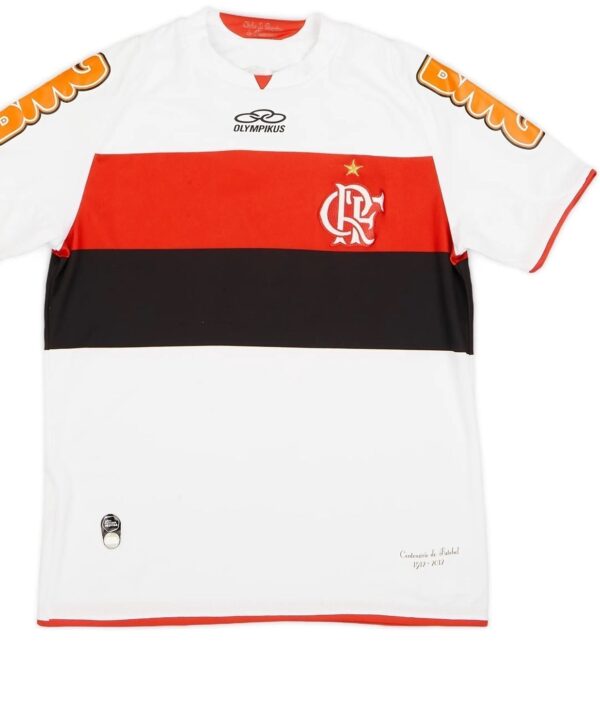 Camisa Flamengo Away Retro 2019/20 Olympikus - Branco