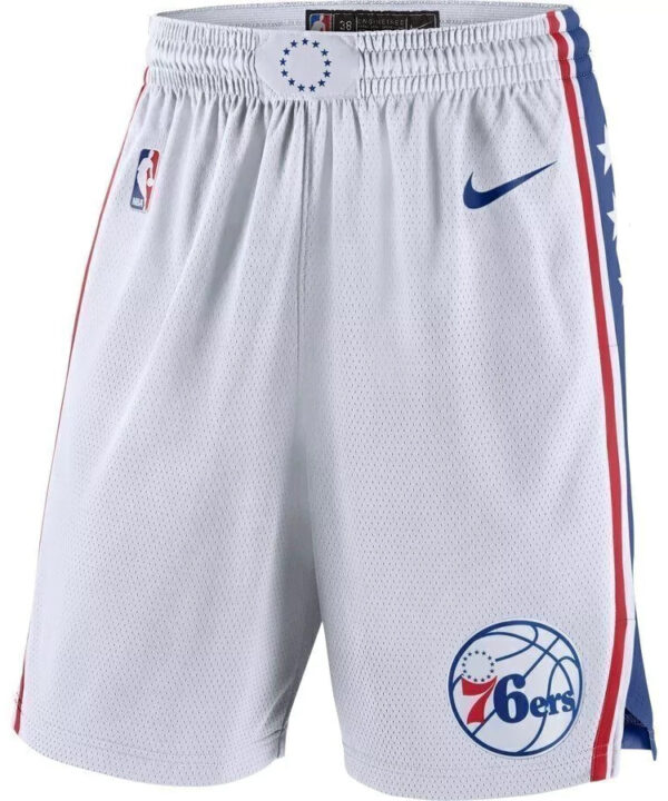 Bermuda NBA Philadelphia 76ers Nike Authentic - Branca