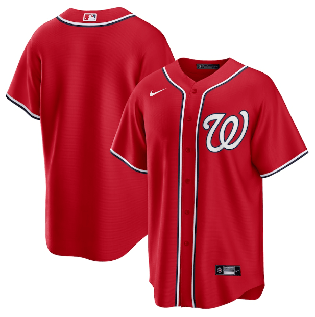 Jersey Washington Nationals Vermelha Torcedor