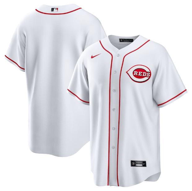Jersey Cincinnati Reds Branca Torcedor