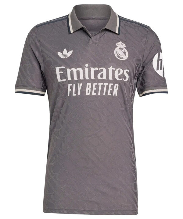 Camisa Real Madrid Third 24/25 s/n° Torcedor Masculino - Cinza